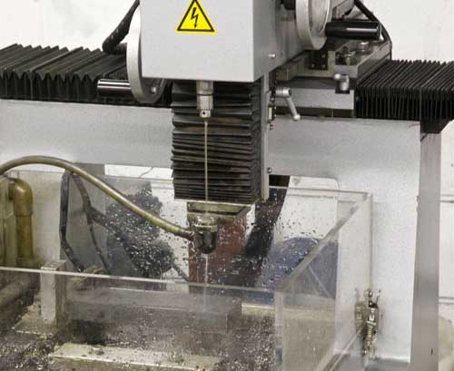 EDM-holepopping EDM Services: Hole Popping Machining at Saturn Industries in Hudson NY