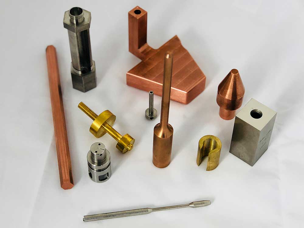 Metallic EDM Electrodes Copper Tungsten EDM Electrodes