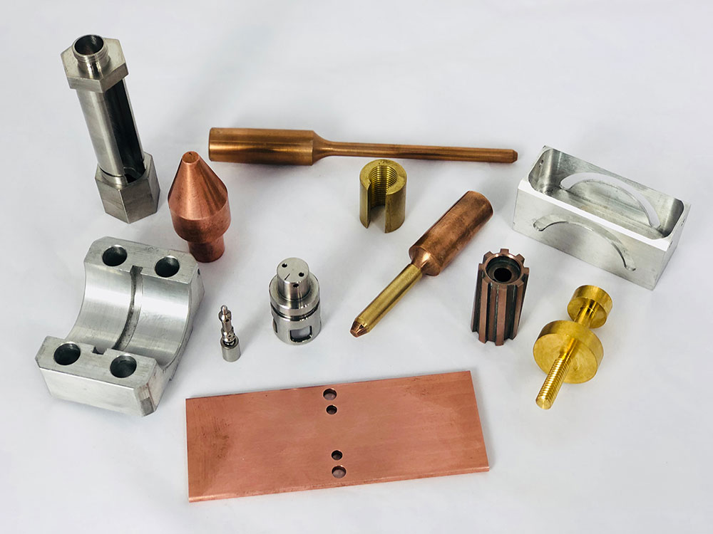 Metallic EDM Electrodes Copper Tungsten EDM Electrodes